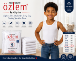 Boys White Cotton Tank Tops | Özlem/Güryıldız Soft Breathable Undershirt (3 or 6 Pack) - Image 14