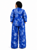 Indigo Adire Trouser Set - Image 4