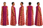 Burgundy Heritage Maxi Dress - Image 6