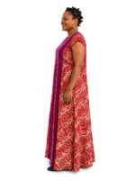 Burgundy Heritage Maxi Dress - Image 3