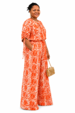 Premium Adire Wide-Leg two set/pant - Image 5