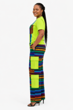 Rainbow Pocket Cargo Pant & T-Shirt Set - Image 3