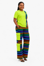 Rainbow Pocket Cargo Pant & T-Shirt Set - Image 5