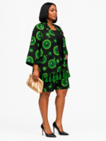Royal Heritage Tassel Kimono Short Set - Image 2