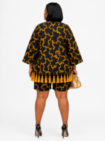 Royal Heritage Tassel Kimono Short Set - Image 4