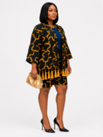Royal Heritage Tassel Kimono Short Set - Image 2