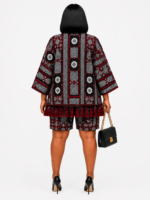 Royal Heritage Tassel Kimono Short Set - Image 4
