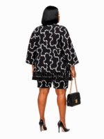 Royal Heritage Tassel Kimono Short Set - Image 5
