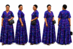 Royal Indigo Adire Skirt Set - Image 6