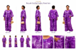 Royal Orchid Adire Pant Set - Image 6