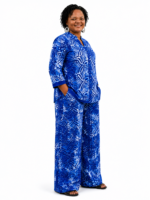 Indigo Adire Trouser Set - Image 2