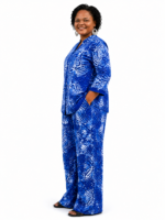 Indigo Adire Trouser Set - Image 3