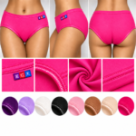 Zi Hong Tian Women’s Cotton Panties – Full Coverage Briefs – Style 3 - Image 9