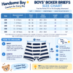 Boys’ Boxer Briefs 2-Pack – Soft Stretch Striped Kids Underwear | Sizes 120–160 | Assorted Colors - Image 13