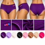 Zi Hong Tian Women’s Cotton Panties – Full Coverage Briefs – Style 3 - Image 5