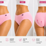 Women’s Cotton Hip-Lift Panties – Soft Stretch Full-Coverage Underwear