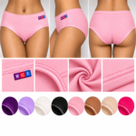 Zi Hong Tian Women’s Cotton Panties – Full Coverage Briefs – Style 3 - Image 8